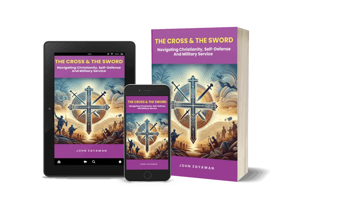 The cross and the sword book mockup